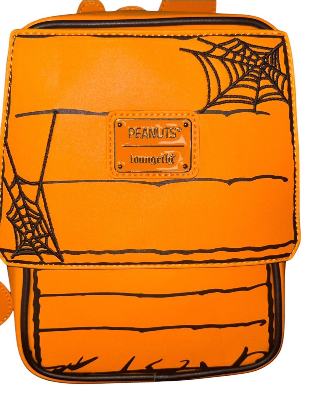 Loungefly Peanuts Great Pumpkin Snoopy Doghouse Crossbody Bag - Picture 3 of 7